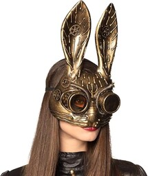 Boland 54538 - półmaska Steam-Bunny, maska steampunk, timepunk,