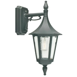 Norlys - Rimini/Milano Down Zewnętrzna Lampa Ścienna Czarna