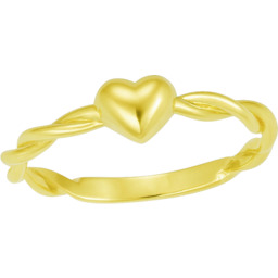 Złoty Pierścionek z Serduszkiem roz. 16 pr 585