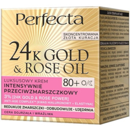 Perfecta 24K Gold&Rose Oil Luksusowy krem przeciwzmarszczkowy