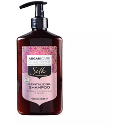 Arganicare Silk Revitalizing Shampoo Szampon z jedwabiem, rozplątujący