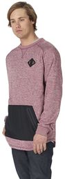 bluza męska BURTON CAPTION CREW WINO HEATHER