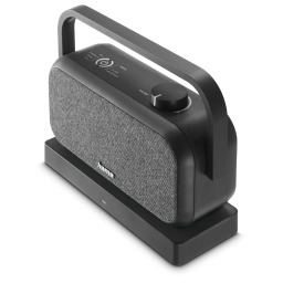 Hama 221849 Mobilny Radiowy TV 10W Czarny Głośnik