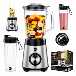 Blender kielichowy szklany do koktajli smoothie 2L 1000W