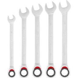 EINHELL Zestaw kluczy płasko-oczkowych 49370534 (5 elementów)