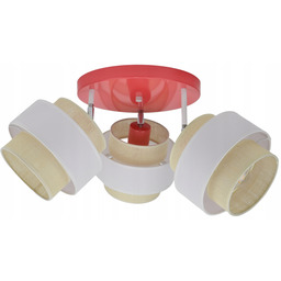 Lampa Sufitowa Wisząca ruchoma Boho dla dzieci Juta