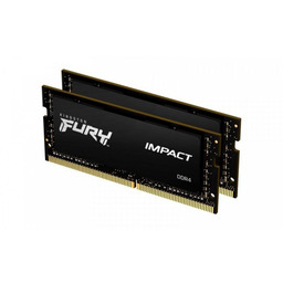 Kingston Pamięć DDR4 FURY Impact SODIMM 16GB(2*8GB)/3200 CL20