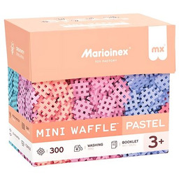 MARIOINEX Klocki elastyczne Mini Waffle Pastel 903636 Zyskaj