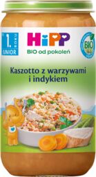 HiPP BIO od pokoleń, kaszotto z warzywami