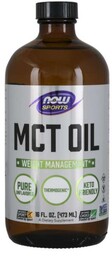 NOW Foods Płynny olej MCT 473 ml