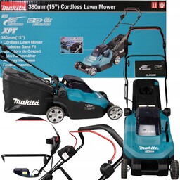 Makita DLM382Z Kosiarka z koszem 38cm 40L 2x18V