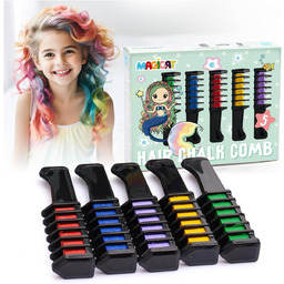 Kreda Do Włosów Dla Dzieci Zmywalna 5 Kolorów