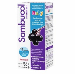 SAMBUCOL BABY Standaryzowany ekstrakt z owoców czarnego bzu