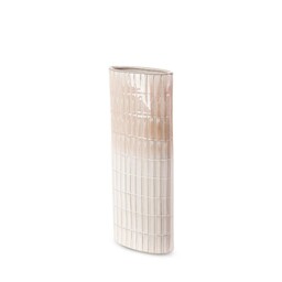Eurofirany Wazon dekoracyjny 17x8x41 Edna kremowy