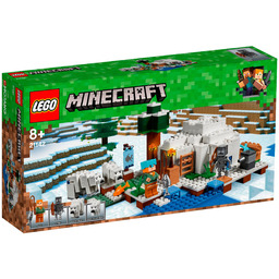 Lego Minecraft 21142 Igloo niedźwiedzia polarnego