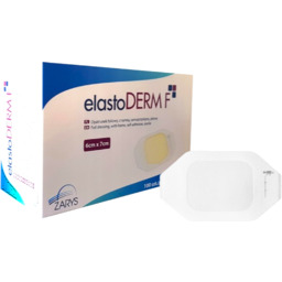 ElastoDERM F opatrunek foliowy plaster z ramką 6x7cm