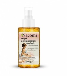 NACOMI_Sunny Shimmering Tan Accelerating Oil With Gold Flakes