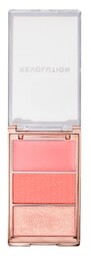 REVOLUTION Blush Icon Paleta Paleta róży 3 g