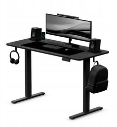 Biurko Elektryczne Regulowane Lvnsystem Control+ 120 60 Czarne