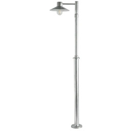 Norlys - Lund 1 Zewnętrzna Lampa Parkowa Galwanizowana