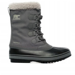 SOREL CIEPŁE ŚNIEGOWCE MĘSKIE SZARE NA ZIMĘ WYSOKIE