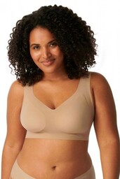 Biustonosz usztywniany Bralette Zero Feel EX koniak Sloggi
