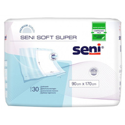 Podkłady higieniczne Seni Soft Super 30 szt., 90x170cm