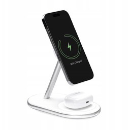 Ładowarka 2w1 Puro Mag Station stacja ładująca bezprzewodowa