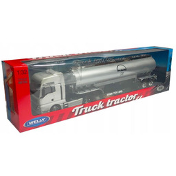 Ciężarówka Cysterna Man Tgx Oil Model Metalowy Welly