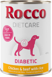 Rocco Diet Care Diabetic, kurczak z wołowiną