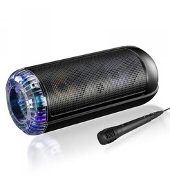 Media-Tech Głośnik PARTYBOX UNI BT MT3174 Bluetooth 5.0/Karaoke/FM/MP3/MicroSD/USB/AUX/LED/RMS