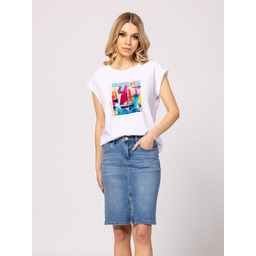 HEAVY TOOLS SPÓDNICA JEANSOWA NOMTI LIGHT M