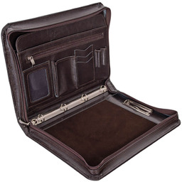 Aktówka skórzana TIZANO BWS01 czekolada