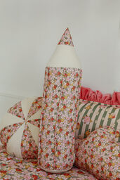 Poduszka kredka bawełniana "Zielony ogród"