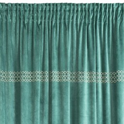 EUROFIRANY Zasłona Jovita 140 x 270 cm Zielony