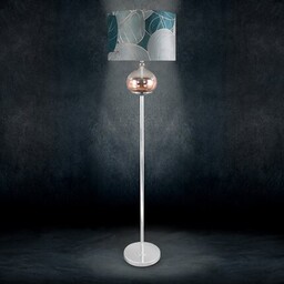LIMITED COLLECTION Lampa stojąca SALVIA na metalowej podstawie