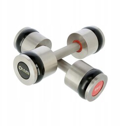 Obciążniki 2x8kg Stal Chromowana zestaw Silikon