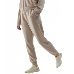 Spodnie damskie 4F F642 beżowe 4FWSS24TTROF642 83S XS