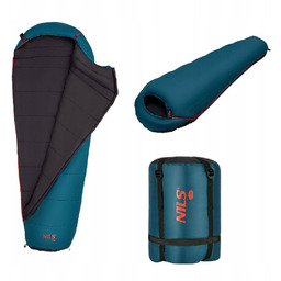 NC2005 CIEMNOZIELONY ŚPIWÓR NILS CAMP POSTURAL