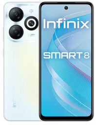 Smartfon INFINIX Smart 8 3/64GB Biały (Galaxy White)