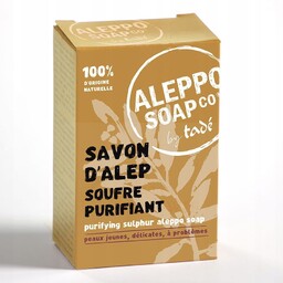 Mydło Aleppo Oczyszczające Siarkowe, 150g