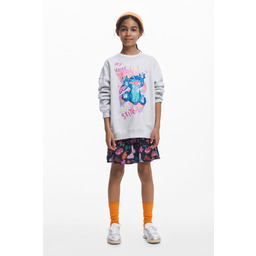 Bluza Stitch z brokatem