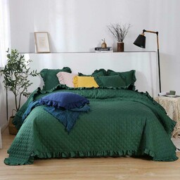 Spod Igły I Nitki Narzuta z falbanką 200x220