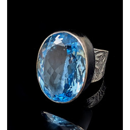 Pakamera Pierścionek Royal topaz