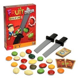 Gra Zabawka FRUIT NINJA Mattel Owoce Karty Miecze,