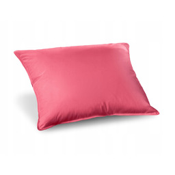 Poduszka półpuchowa 40x40 różowa 0,3 kg naturalny wsad
