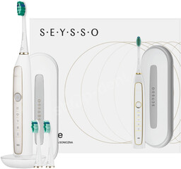 SEYSSO Gold White Szczoteczka soniczna z 5 programami