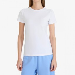 Koszulka Damska 4F Slim Fit Bawełniana Biała