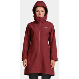 Płaszcz damski przeciwdeszczowy Alpinus Urmia ceglasty