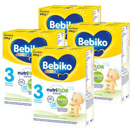 Zestaw Bebiko Junior 3 NUTRIflor Expert Odżywcza formuła